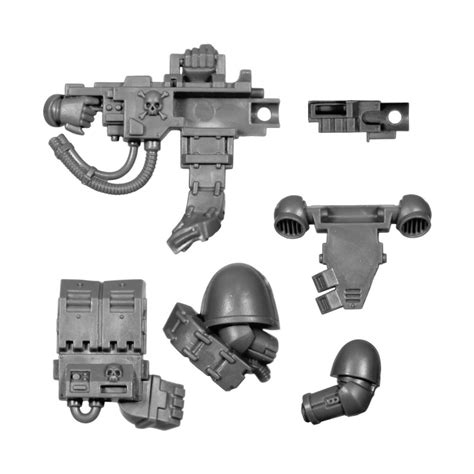 Heavy Bolter - Warhammer 40k Devastator squad Space Marines bits