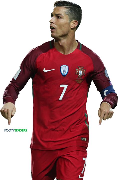 Cristiano Ronaldo Portugal football render - FootyRenders