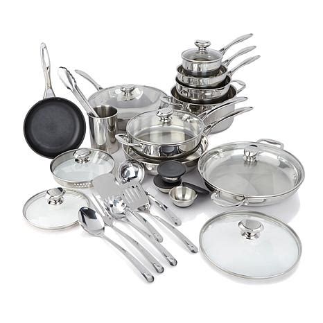 Wolfgang Puck 27-piece Stainless Steel Cookware Set – Cookware Store