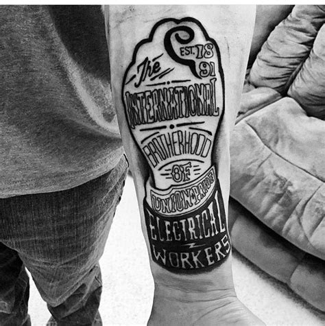 Awesome! | Lineman tattoo, Union tattoo, Tattoos