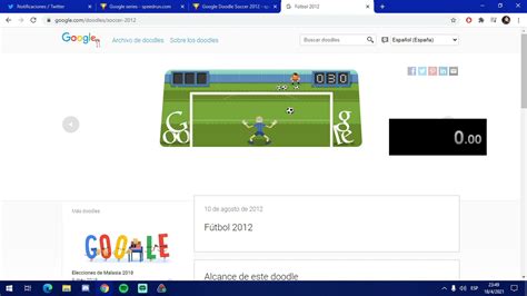 Google Doodle Soccer 2012 Speedrun - YouTube