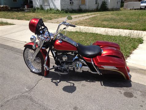 Custom Road King Bagger Road King, Moped, Cycling, Motorcycle, Vehicles, Custom, Baggers, Biking ...