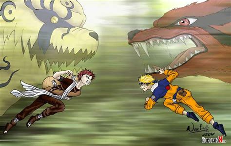 Naruto vs Gaara | DReager1's Blog