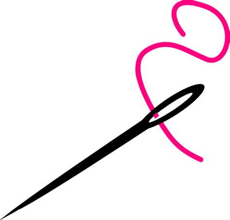 Needle And Thread Clip Art at Clker.com - vector clip art online, royalty free & public domain