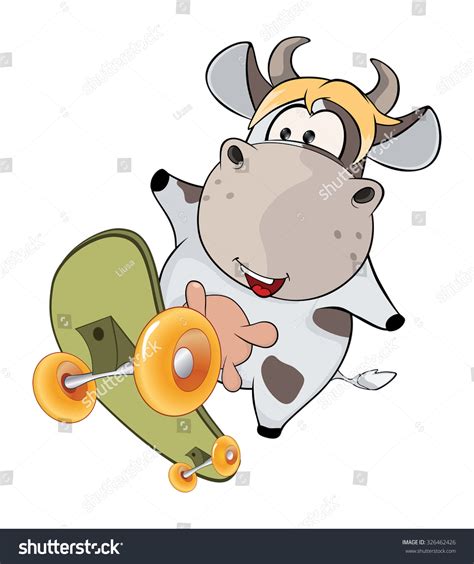 Small Cow Cartoon Stock Illustration 326462426 | Shutterstock