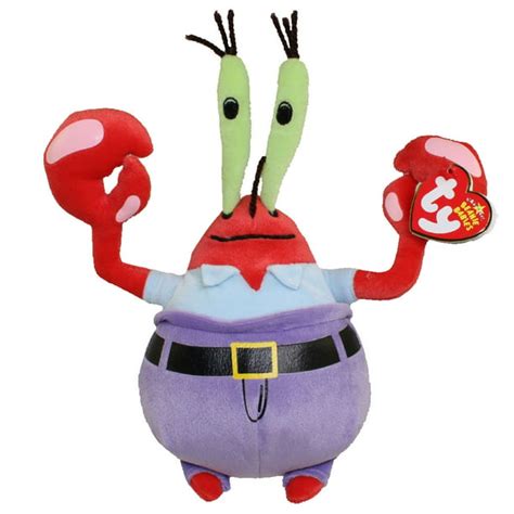 TY Beanie Baby - MR. KRABS (SpongeBob Squarepants) (7.5 inch) - Walmart.com - Walmart.com