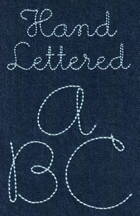 Cursive Font Cross Stitch - Cross Stitch Patterns