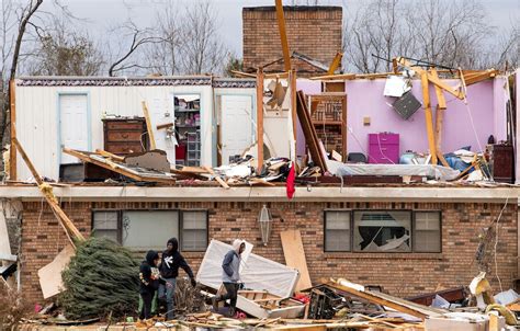 Photos: The scene after a destructive tornado tore through central ...