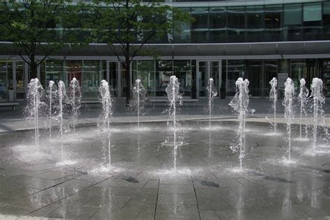 Free Images : summer, ice, reflection, tourism, fountain, water feature, freezing, reflecting ...