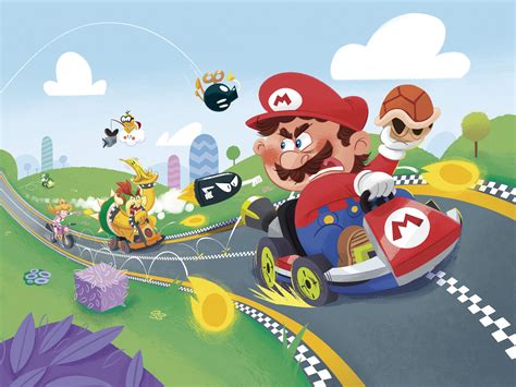 ArtStation - Mario Kart Fanart