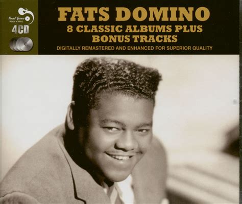 Fats Domino CD: 8 Classic Albums Plus Bonus Tracks (4-CD) - Bear Family Records