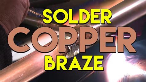 🔥 TIG Brazing VS Soldering Copper Pipe | TIG Time - YouTube