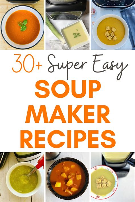 77 Soup Maker Recipes! | Homemade soup recipe, Blended soup recipes ...