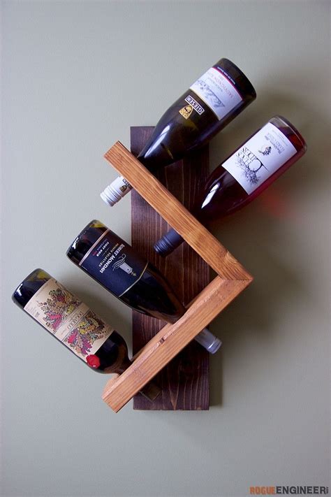 A Homemade Addiction: 13 Delightful DIY Wine Rack Ideas