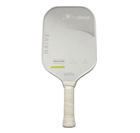 ProDrive Pickleball Paddle- White | Racketman - St. Louis Tennis and Pickleball Store - Shop ...