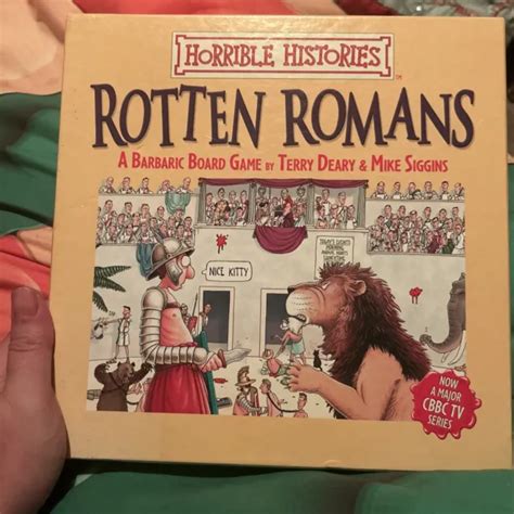HORRIBLE HISTORIES ROTTEN Romans Board Game Classic History Family Game - New £15.99 - PicClick UK