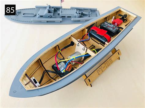 The Wooden Model Boat Company PT-109 Patrol Torpedo Boat Kit 400mm • MODELLBAU-VERTRIEB *STARKE ...