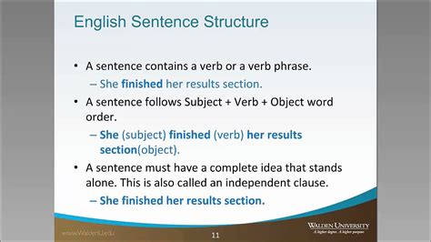 What Is A Simple Sentence Structure - Design Talk