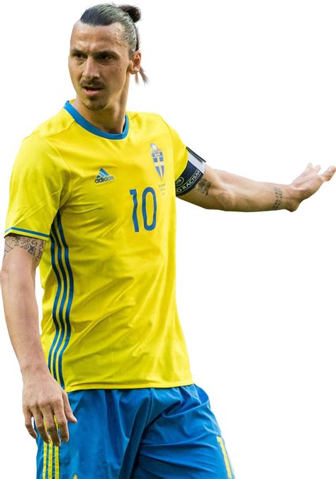 Zlatan Ibrahimovic Sweden football render - FootyRenders