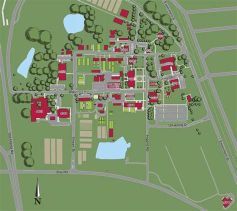 Campus Map | University of Georgia Griffin Campus