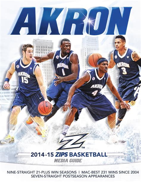 2014-15 Akron Basketball Media Guide by Akron Zips - Issuu