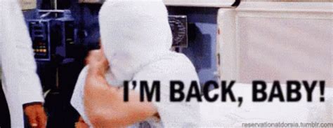 I'm Back Baby - Back GIF - Friends MattLeBlanc JoeyTribbiani - Discover ...