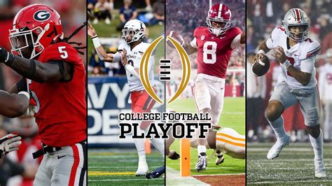 Who Are the Best 4 Teams in College Football | College Football Playoff ...