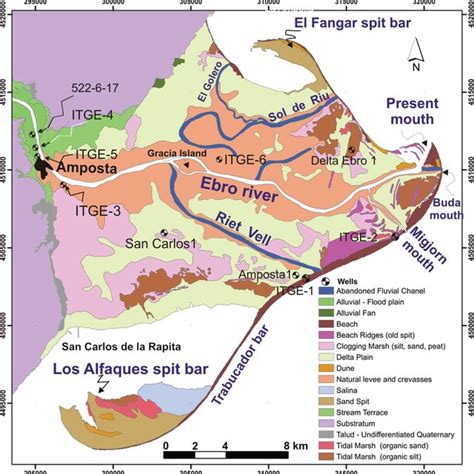 (PDF) Geology and Geomorphological Evolution of the Ebro River Delta