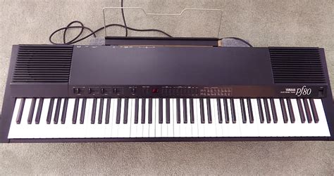 Yamaha 88 key weighted keyboard PF80 electronic piano local | Reverb