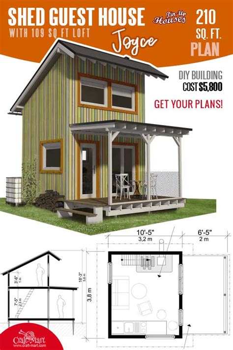 13 DIY Wooden Shed Plans You Can Easily Build - Craft-Mart