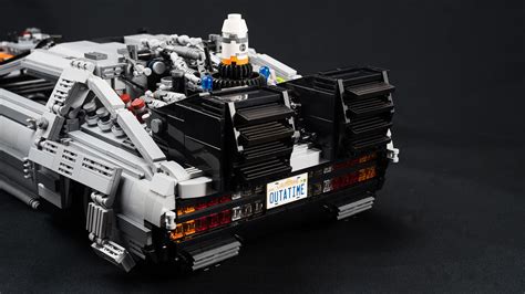 Lego Back To The Future Delorean Moc