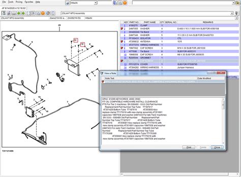 Hitachi Construction Machinery PartsManager Pro Spare Parts Catalog ...