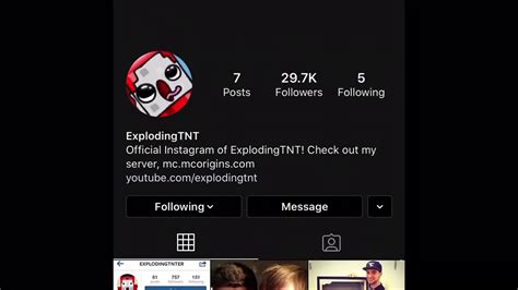 Exploding TNT face reveal - YouTube