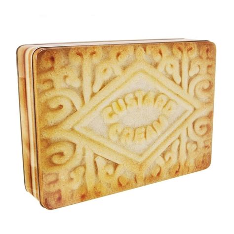 Giant Custard Cream Biscuit Tin Christmas Biscuits Gift Set, Custard ...