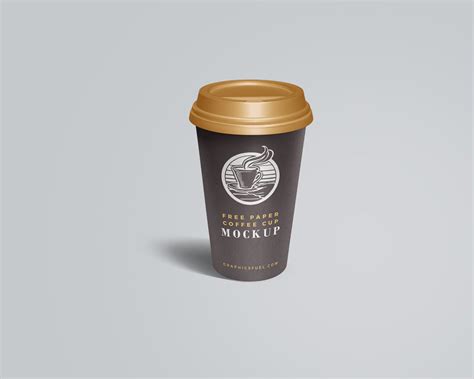 Minimal Paper Coffee Cup Mockup (FREE) | Resource Boy