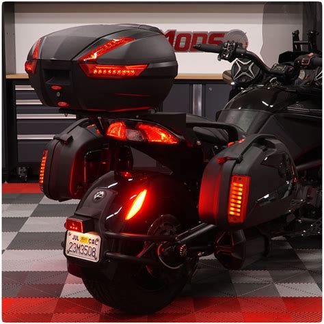 Can-Am Spyder F3 / F3s 3-Piece Touring Saddlebag & Top Case Luggage System