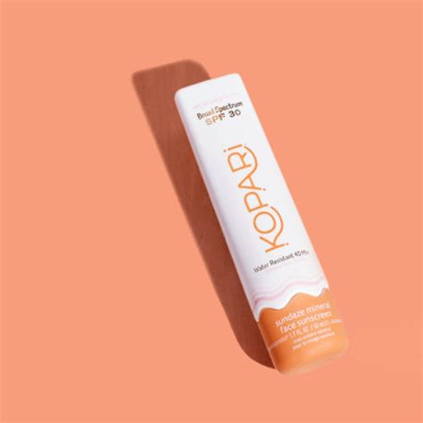 Sundaze Mineral Antioxidant Face Sunscreen SPF 30 | Coconut Oil-based Sunscreen – Kopari Beauty