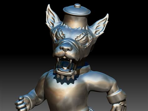 nc state university mascot 3D model 3D printable | CGTrader