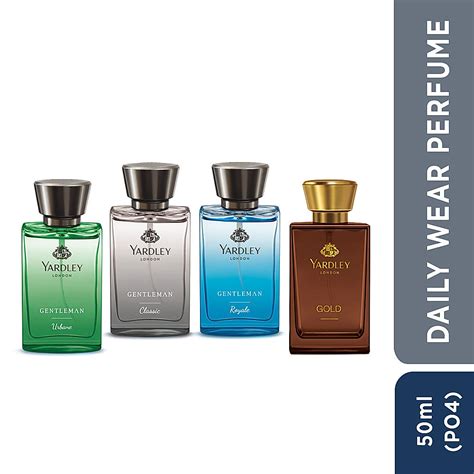 Yardley Gentleman Perfume combo -50ml x 4 Pack of 4