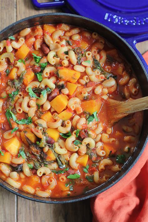 Vegetarian Pasta e Fagioli • Hip Foodie Mom