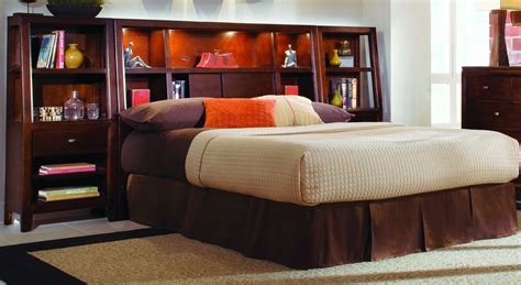 15 Photos Bookcases Headboard King