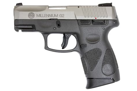 Taurus PT140 Millennium G2 40 S&W Pistol with Stainless Slide and Gray ...