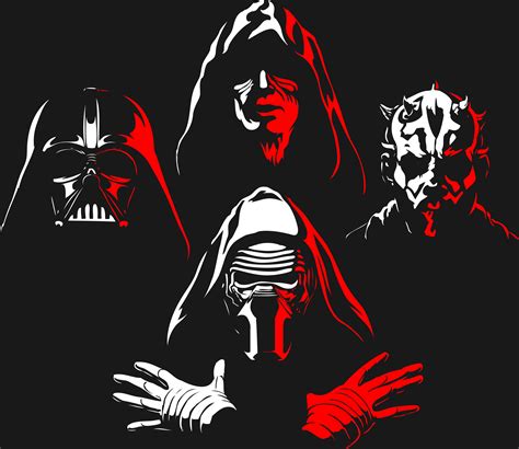 Sith Legends: 4K Ultra HD Wallpaper of Star Wars Dark Lords