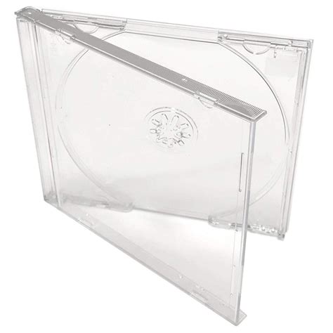 Standard Clear CD Jewel Case - Premium, 50 Pack - Walmart.com - Walmart.com