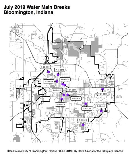 R Map Main BreakJuly 2019 Water Main Breaksxxxx – The B Square