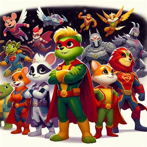 Jim Henson Animal Jam Superheros by atomcrosshuy2022 on DeviantArt