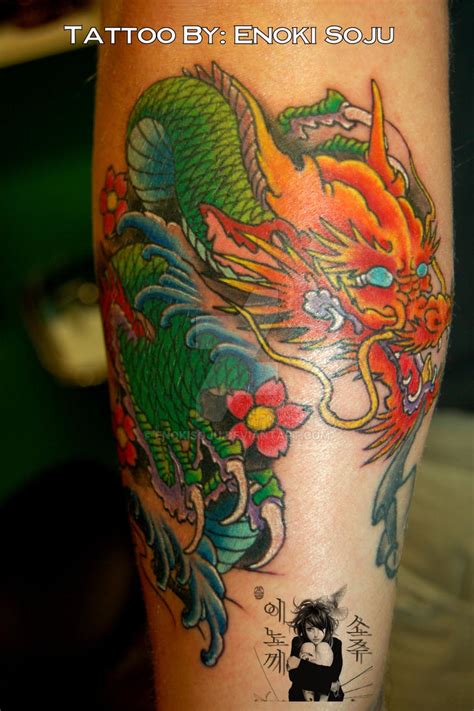 Picture 2 of 3 of Eastern Dragon Tattoo by enokisoju on DeviantArt