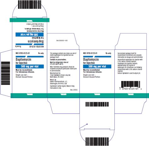 BUY Daptomycin (Daptomycin) 500 mg/10mL from GNH India at the best ...