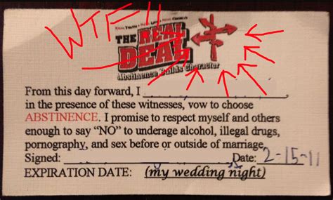 Abstinence-Only Group Tells Students To Sign Pledge That Expires on Wedding Day | Hemant Mehta ...