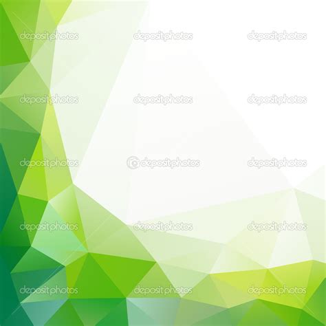 Green geometric background Stock Vector Image by ©Antisana #42610925